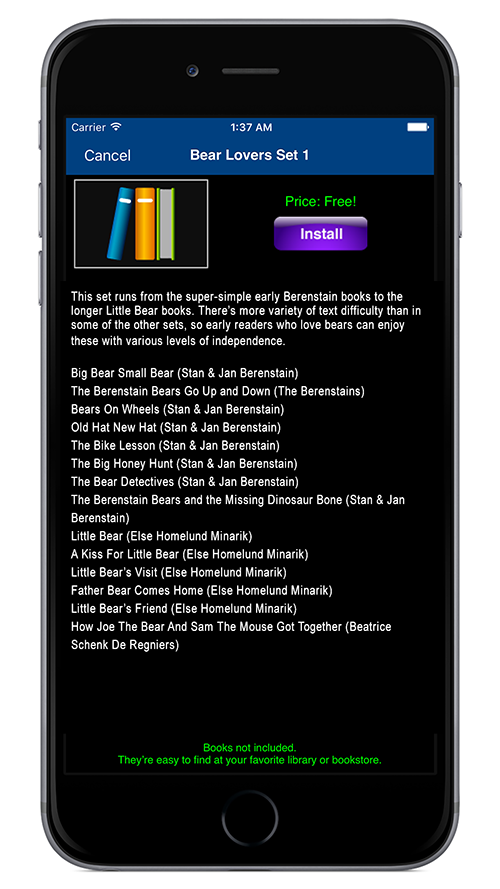 Bear Lovers Book Set